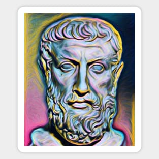 Parmenides of Elea Portrait | Parmenides of Elea Artwork 10 Magnet